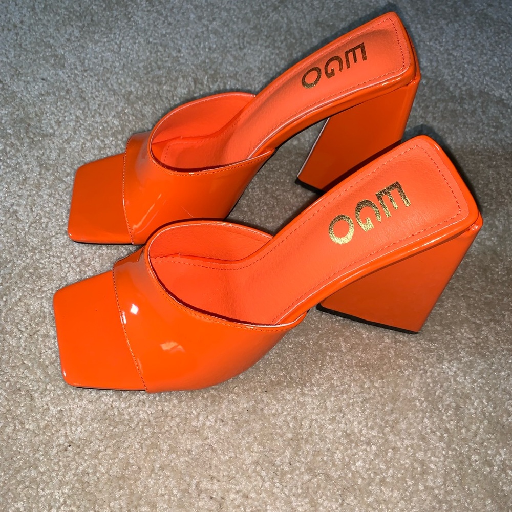 Orange mules from ego official